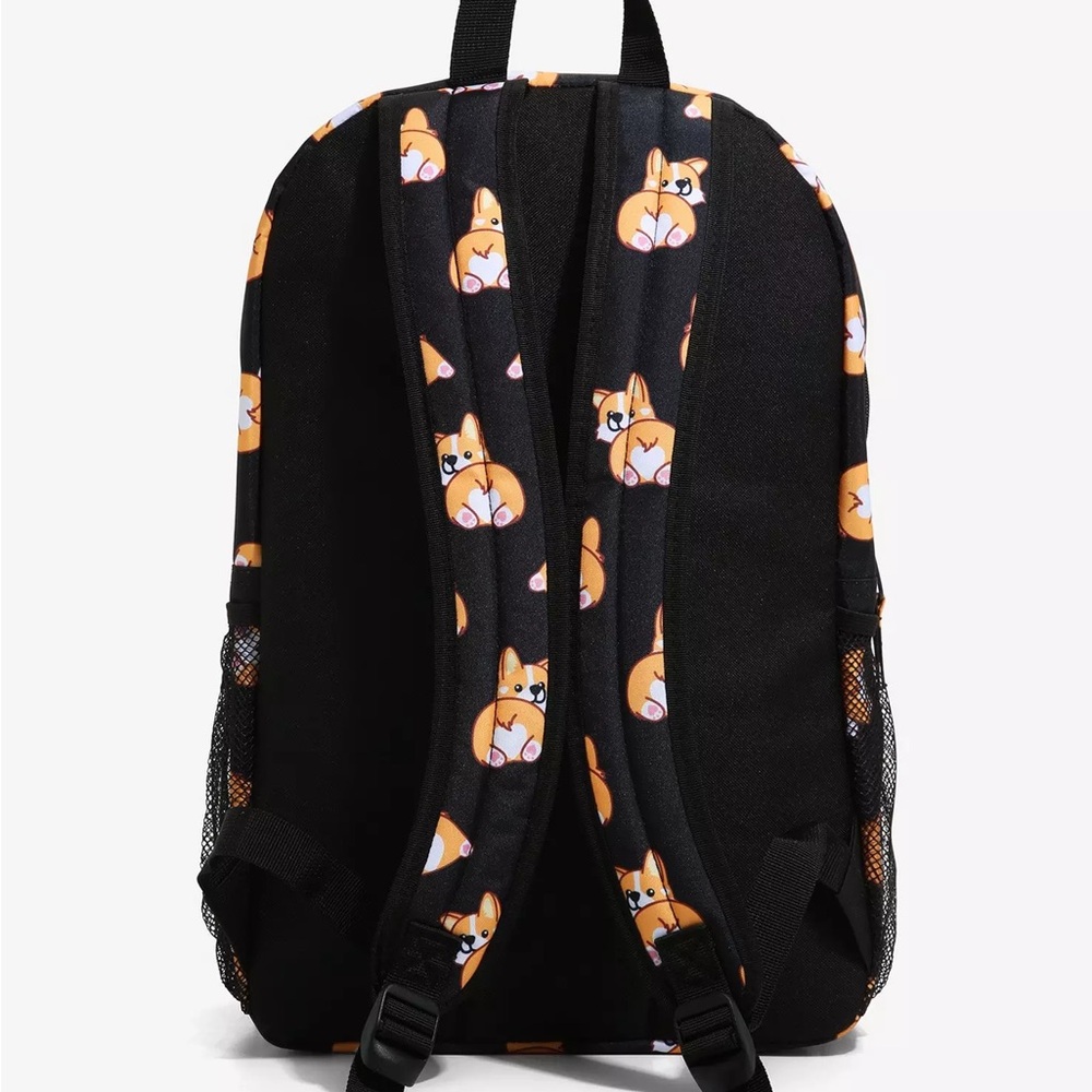☾.݁ᛪ༙ Cute Corgi Butts Print Backpack - Picture 3 of 11